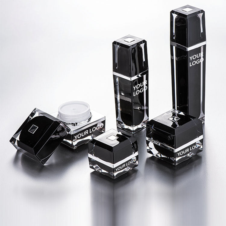 Brussels Cube Acrylic Luxury Jar