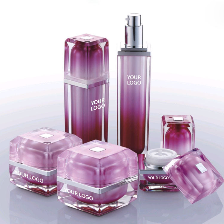 Brussels Cube Acrylic Luxury Jar