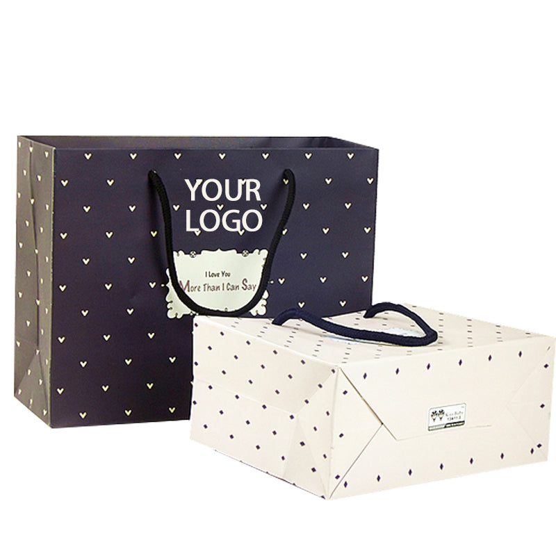 Samlt White Shopping Reusable Produce Paper Bag