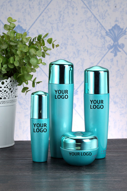 Tokyo Shiny Blue Luxury Cosmetics Jar