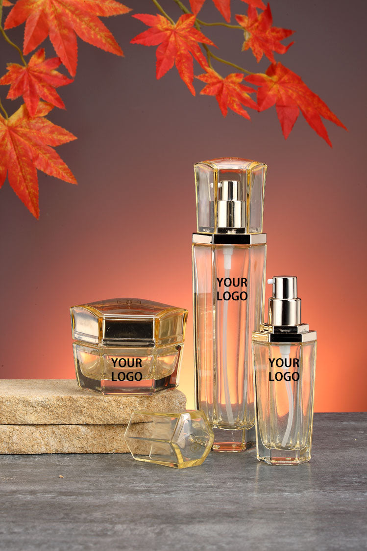 Libson Autumn Theme Gold Luxury Jars