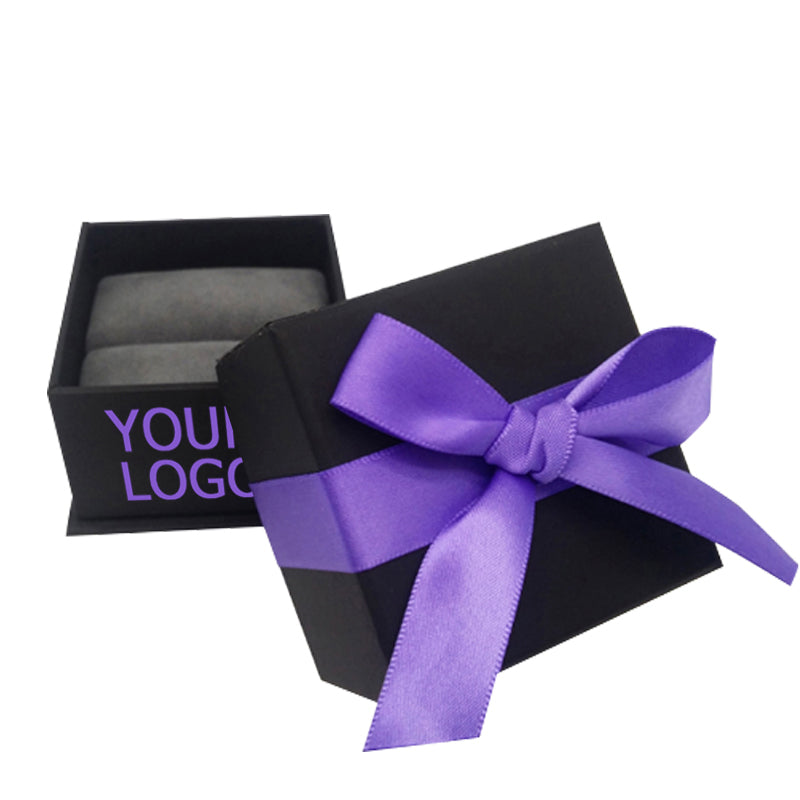 London Square with Ribbon Jewelry Package