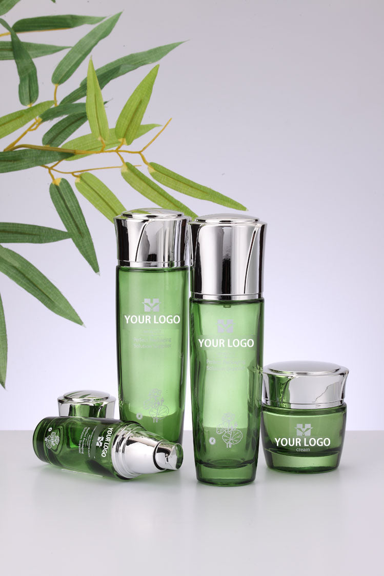 Light Green Luxury Cosmetics Jar